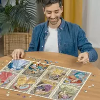 princessia - Ravensburger Disney Princess - Nouveau Art Princesses, 1000 det. - 4 nuotrauka