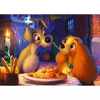 puzzle deliones 1000 - Ravensburger Disney Collector's Edition Lady And The Tramp, 1000 det. - 5 nuotrauka