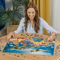 ravensburger puzzle 1000 - Ravensburger Blue Underwater World, 1000 det. - 4 nuotrauka