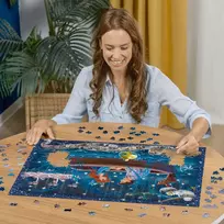 ravensburger disney puzzle - Ravensburger Collectors Edition The Little Mermaid, 50 x 70 cm, 1000 det. - 4 nuotrauka