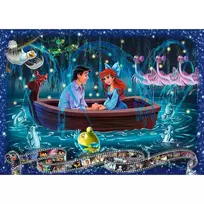 ravensburger disney puzzle - Ravensburger Collectors Edition The Little Mermaid, 50 x 70 cm, 1000 det. - 5 nuotrauka