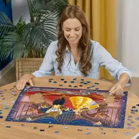ravensburger disney puzzle - Ravensburger Disney Collectors Beauty And The Beast, 50 x 70 cm, 1000 det. - 4 nuotrauka