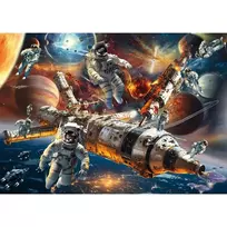 puzzle deliones 1000 - Schmidt Spiele Michele Farella: Magical Star Worlds - Weightless in Space G3, 1000 det. - 2 nuotrauka