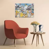puzzle 1500 - Ravensburger Pokemon Classics 12000726, 80 x 60 cm, 1500 det. - 2 nuotrauka