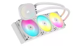 cpu argb cooler - Corsair Nautilus 360 RS ARGB White - 3 nuotrauka
