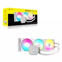 cpu argb cooler - Corsair Nautilus 360 RS ARGB White - 7 nuotrauka