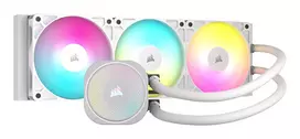 cpu argb cooler - Corsair Nautilus 360 RS ARGB White - 9 nuotrauka