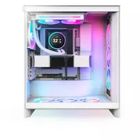 vandes ausintuvai procesoriaus - NZXT Kraken Elite 240 RGB White (baltas) - 2 nuotrauka