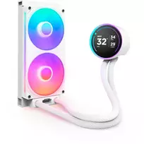 vandes ausintuvai procesoriaus - NZXT Kraken Elite 240 RGB White (baltas) - 5 nuotrauka
