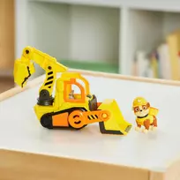 paw patrol transporto priemone - Spin Master Paw Patrol Rubble & Crew buldozeris, 6066511, Geltona (Yellow) - 3 nuotrauka