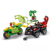 lego iron man - LEGO® Spider-Man Spin and Electro Dinosaur Vehicle Chase 11198, 124 vnt. - 3 nuotrauka