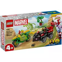 lego iron man - LEGO® Spider-Man Spin and Electro Dinosaur Vehicle Chase 11198, 124 vnt. - 6 nuotrauka