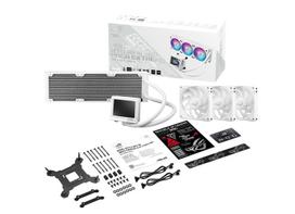 asus ausintuvas - Asus ROG RYUJIN III 360 ARGB Extreme Baltas (White) - 13 nuotrauka