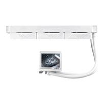 asus ausintuvas - Asus ROG RYUJIN III 360 ARGB Extreme Baltas (White) - 15 nuotrauka