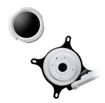 liquid cooler - ASUS ROG Strix LC III 360 ARGB LCD White Edition - 4 nuotrauka