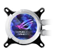 liquid cooler - ASUS ROG Strix LC III 360 ARGB LCD White Edition - 7 nuotrauka