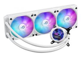 liquid cooler - ASUS ROG Strix LC III 360 ARGB LCD White Edition - 8 nuotrauka