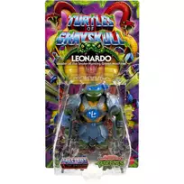 toga - Žaislinė figūrėlė, su priedais Mattel Masters Of The Universe Turtles Of Grayskull Leonardo, 14 cm, mėlyna/geltona/žalia - 3 nuotrauka
