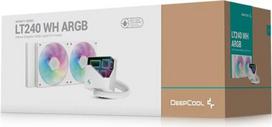 cpu argb cooler - DeepCool LT240 WH ARGB White - 5 nuotrauka