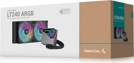 cpu argb cooler - DeepCool LT240 ARGB Black - 3 nuotrauka