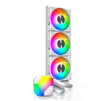 ausintuvai 120 - Montech Hyper Flow ARGB AIO 360mm Baltas (White) - 2 nuotrauka