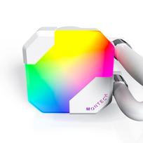 ausintuvai 120 - Montech Hyper Flow ARGB AIO 360mm Baltas (White) - 3 nuotrauka