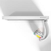 ausintuvai 120 - Montech Hyper Flow ARGB AIO 360mm Baltas (White) - 4 nuotrauka