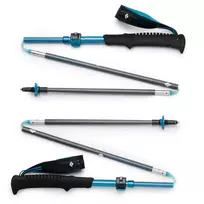 carbon lazdos - Black Diamond Distance Carbon FLZ, 110 cm (Juodas/Black) - 4 nuotrauka