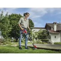 akumuliatorines zoliapjoves einhell - Einhell GE-CM 18/30, Raudona (Red) - 6 nuotrauka