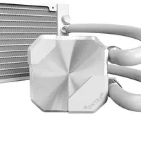 cooler cpu - Montech HyperFlow Silent 360 Baltas (White) - 5 nuotrauka