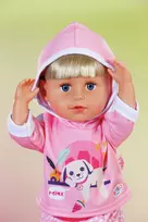 baby born lele - Zapf Creation Baby Born Jogging Suit Dog drabužiai lėlei, 43 cm - 2 nuotrauka