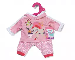 baby born lele - Zapf Creation Baby Born Jogging Suit Dog drabužiai lėlei, 43 cm - 6 nuotrauka