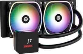 vandes ausintuvai procesoriaus - Enermax Aquafusion II 240 mm ARGB Juodas (Black) Procesoriaus Aušintuvas - 2 nuotrauka