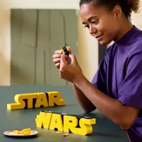 bigbox lego - LEGO Brick-Built Star Wars Logo 75407 - 5 nuotrauka