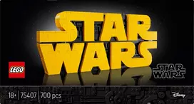 bigbox lego - LEGO Brick-Built Star Wars Logo 75407 - 7 nuotrauka