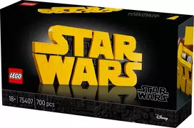 bigbox lego - LEGO Brick-Built Star Wars Logo 75407 - 8 nuotrauka