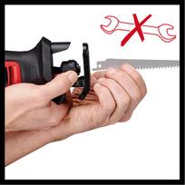 roto power - Einhell TE-AP 18/13 Li - Solo, 18 V - 8 nuotrauka