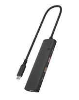 usb 4 port hub - Raidsonic 4-Port USB 3.2 Gen 2 Hub su Power Delivery IB-HUB1437-CPD Juodas (Black) - 8 nuotrauka