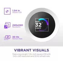 360 - NZXT Kraken Plus 360 RGB Baltas (White) - 2 nuotrauka