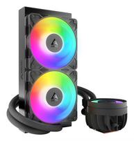 ausintuvas juodas - Arctic Freezer III Pro 240 120mm Liquid Cooling ARGB Black - 2 nuotrauka