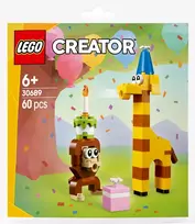 lego gyvuni - LEGO Polska Bricks Creator Birthday Party Animals 30689 - 3 nuotrauka