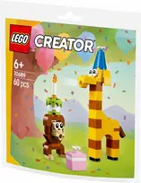 lego gyvuni - LEGO Polska Bricks Creator Birthday Party Animals 30689 - 4 nuotrauka
