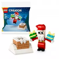 kaminai ir - LEGO Creator Kalėdų kamino linksmybės su Kalėdų Seneliu 30692 - 2 nuotrauka