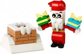 kaminai ir - LEGO Creator Kalėdų kamino linksmybės su Kalėdų Seneliu 30692 - 3 nuotrauka