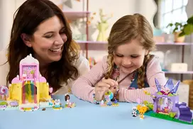gabbys dollhouse - LEGO Gabby's Dollhouse Saldėsių kalnas ir katytės sodas 11205 - 4 nuotrauka