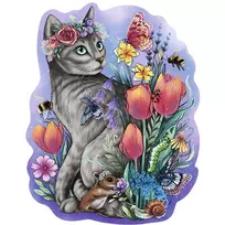 kaciukai ivairus - Ravensburger Lovely Cat, 150 det. - 2 nuotrauka