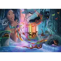 puzzle deliones 1000 - Ravensburger Disney Castle Pocahontas, 1000 det. - 4 nuotrauka
