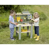 lauko virtuve vaikiska - Vaikiška sodo virtuvėlė Smoby Life Mud Kitchen 840208 - 2 nuotrauka