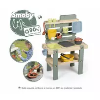 lauko virtuve vaikiska - Vaikiška sodo virtuvėlė Smoby Life Mud Kitchen 840208 - 5 nuotrauka