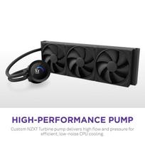 360mm liquid cooler - NZXT Kraken Plus 360 Juodas (Black) - 2 nuotrauka